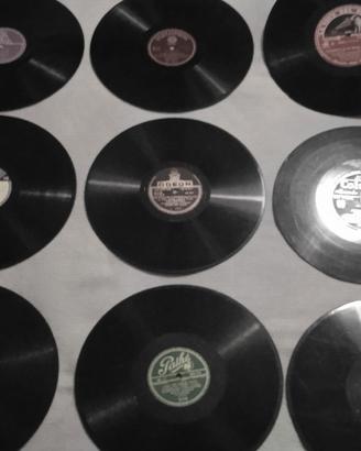 Dischi 78 giri Lotto 9 PZ