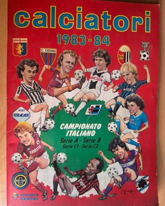 Album calciatori figurine Panini 1983-84 completo