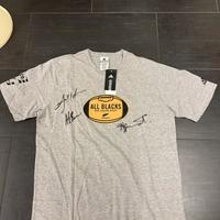 T-shirt Adidas All Blacks grigia firmata