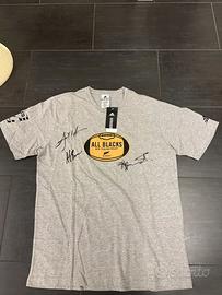 T-shirt Adidas All Blacks grigia firmata