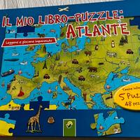 Libro Puzzle Atlante