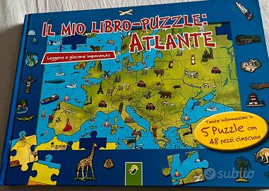 Libro Puzzle Atlante