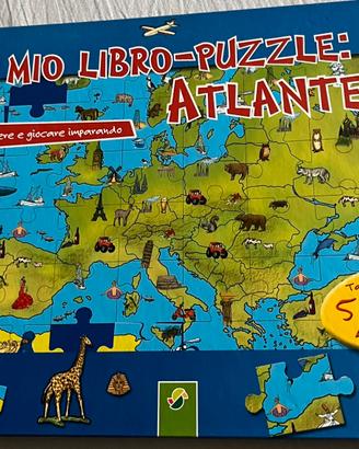 Libro Puzzle Atlante