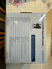 Microscopio stereo portatile con stand