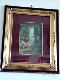 Quadro di Mario Fattori (ovile)