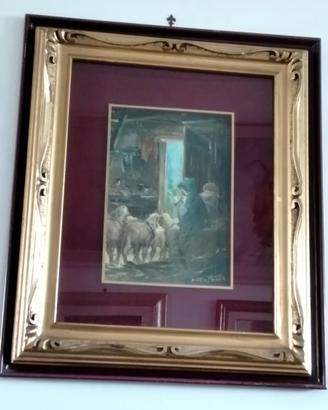 Quadro di Mario Fattori (ovile)