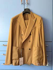 Abito Manuel Ritz Beige in Lana Vergine - Tg.54