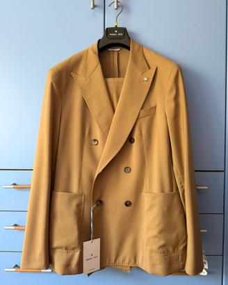 Abito Manuel Ritz Beige in Lana Vergine - Tg.54