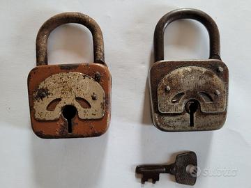 LUCCHETTO ELZETT CATO MADE IN HUNGARY VECCHIO