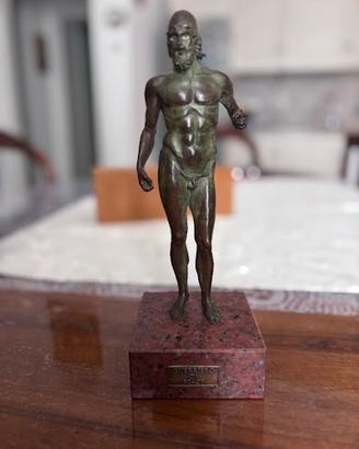 Coppia di Sculture in bronzo “Guerriero di Riace”