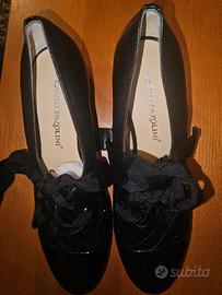Scarpe Carlo Pazolini, Nero, Décolleté Floreale