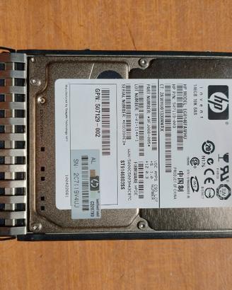 HP HDD SAS 146GB 10K 2,5 server EG0146FAWHU 507129