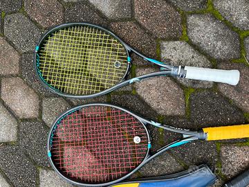 RACCHETTE TENNIS CON SACCHE