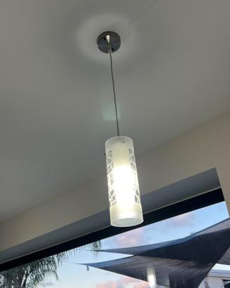 Set di 2 lampade a sospensione + una plafoniera