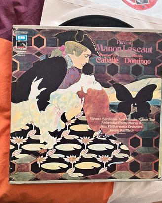 Cofanetto vinili MANON LESCAUT di Puccini