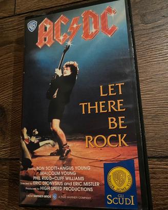 AC/DC Let there be rock VHS