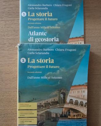 libro "La storia progettare il futuro 1" 