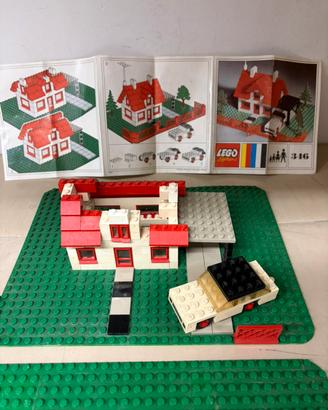 Basi lego con Casa non completa e macchinine