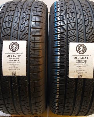 2 GOMME 265 50 19 VREDESTEIN A56055