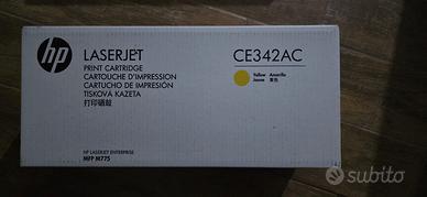 Toner ORIGINALE HP LaserJet GIALLO CE342A