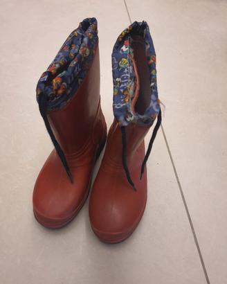 stivali gomma bambino Rossi