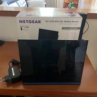 Netgear D6200-100PES AC1200 Mbps WiFi Modem Router