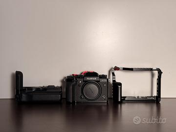 Fujifilm X-T3 Kit PRO: vertical grip, cage video