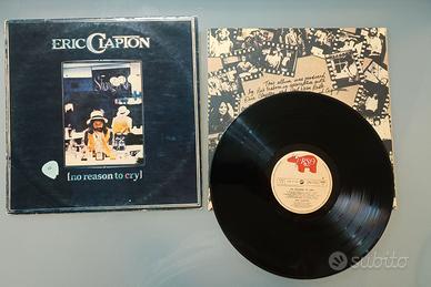 Eric Clapton No Reason To Cry LP vinile 33