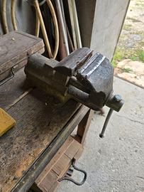 Morsa da Banco Professionale in Ghisa