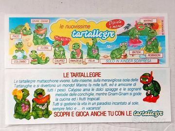 Cartina Tartallegre - sorpresine kinder 1993