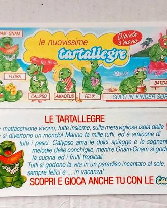 Cartina Tartallegre - sorpresine kinder 1993