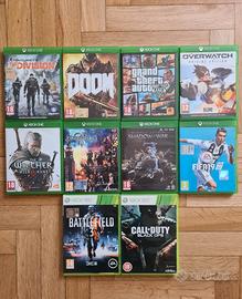 Collezione Giochi XBOX One + XBOX 360