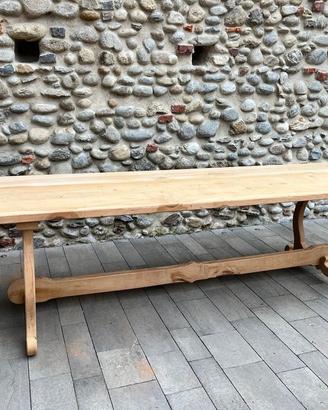 tavolo fratino grezzo, n. 3 pezzi