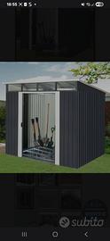 Casetta da  giardino in lamiera