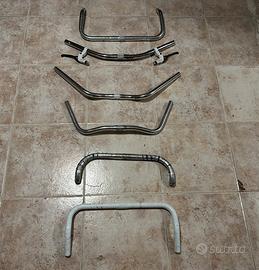 Manubri bici Alluminio e Acciaio