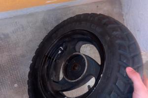 CERCHI PIAGGIO NRG CON FORCELLE E DISCO