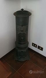 Stufa in ghisa parigina