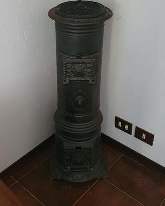 Stufa in ghisa parigina
