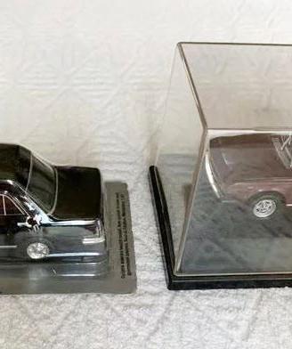 2 modelli FIAT 130 scala 1:43 (Coupe’+Papamobile)