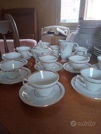 porcellana  servizi  da  caffe