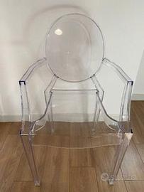 Sedie modello Louis Ghost - Kartell