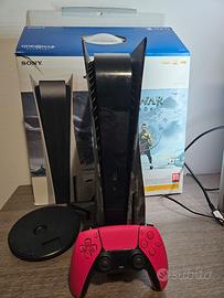 Ps5 con cover mimetiche e accessori