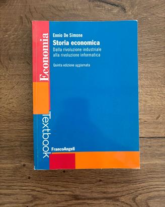 Storia economica - Ennio de Simone