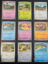 Pokémon - Lotto 9 carte Art Quadretto HYOGONOSUKE
