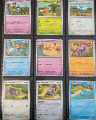 Pokémon - Lotto 9 carte Art Quadretto HYOGONOSUKE