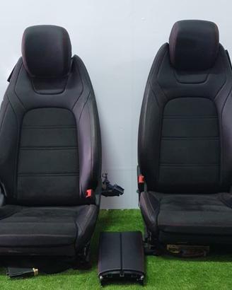 Tappezzeria in pelle per mercedes c43 amg
