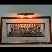 Pergamena egiziana con cornice