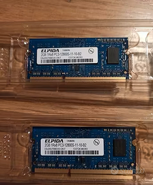 RAM elpida 2gb x due
