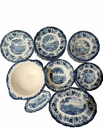 Royal Worcester Avon Scenes 34 pz - Servizio Full