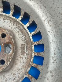 4 Cerchi In Lega Originali Fiat UNO Turbo